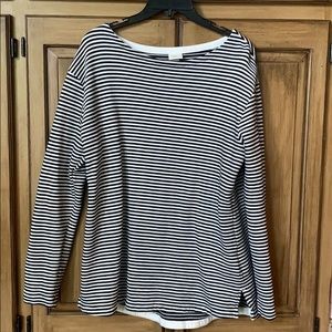 Striped 3/4 Top
